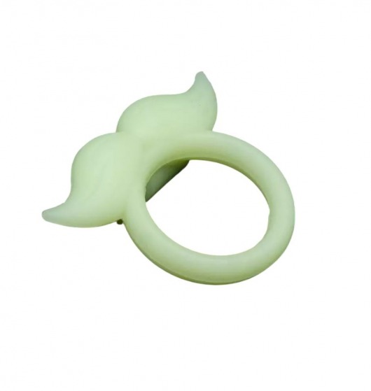 Люминесцентное эрекционное виброкольцо Hipster - Clara Morgane - в Майкопе купить с доставкой