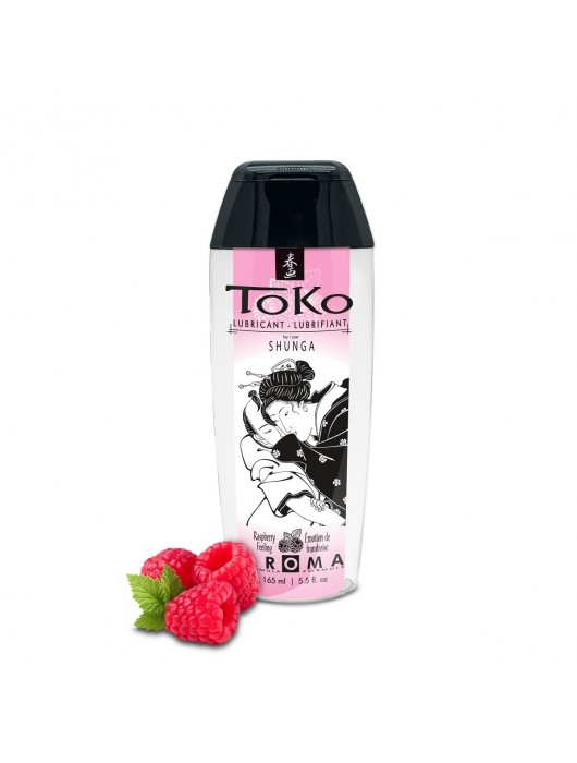 Интимная смазка TOKO Aroma Raspberry Feeling с ароматом малины - 165 мл. - Shunga - купить с доставкой в Майкопе