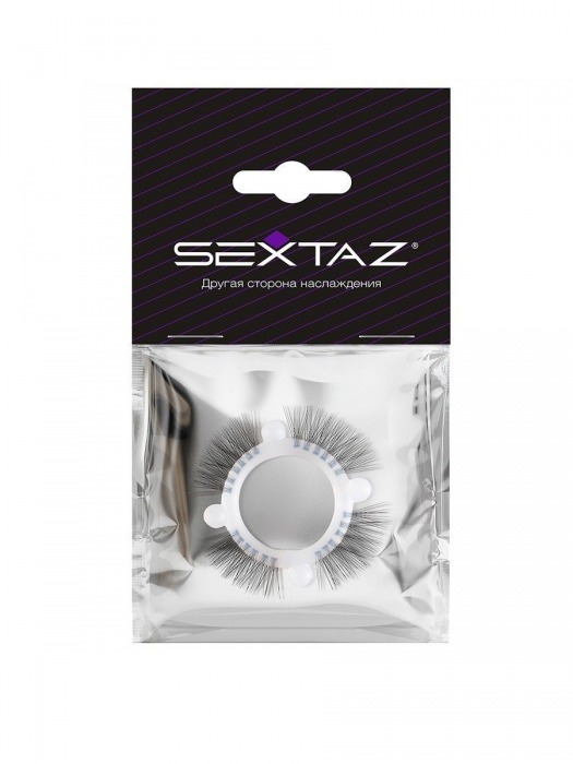 Эластичное кольцо с «ресничками» и 4 шариками - Sextaz - в Майкопе купить с доставкой