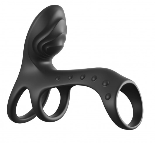 Черная насадка на пенис Ultimate Couples Cage Pro - Pipedream - в Майкопе купить с доставкой