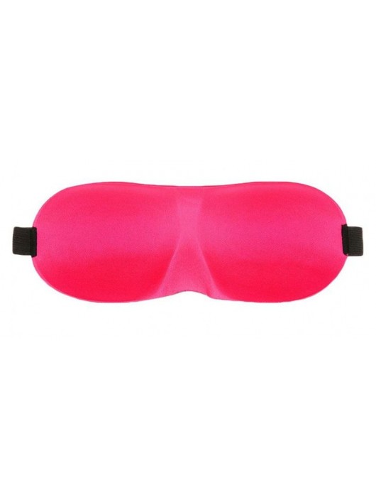 Розовая глухая маска на резинке - Sitabella - купить с доставкой в Майкопе