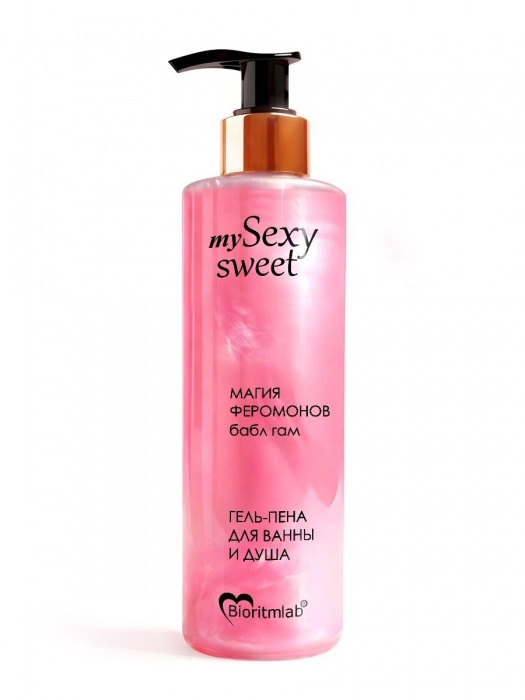 Гель-пена для ванны и душа Sexy Sweet с феромонами и ароматом бабл-гам - 200 мл. -  - Магазин феромонов в Майкопе