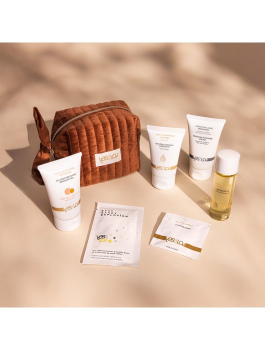 Набор YESforLOV La Trousse Enchantée в коричневой косметичке - YESforLOV - купить с доставкой в Майкопе