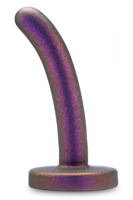 Фиолетовая насадка с гладкой поверхностью Surrender 4.75 Inch Beginner Pegging Dildo - 12 см. - Blush Novelties - купить с доставкой в Майкопе