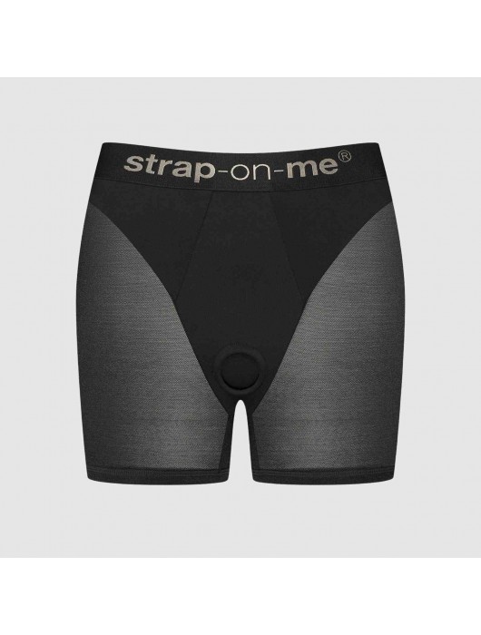 Трусики-шорты для фиксации насадок Strap-on-me Harness Lingerie Halo - size S - Strap-on-me - купить с доставкой в Майкопе