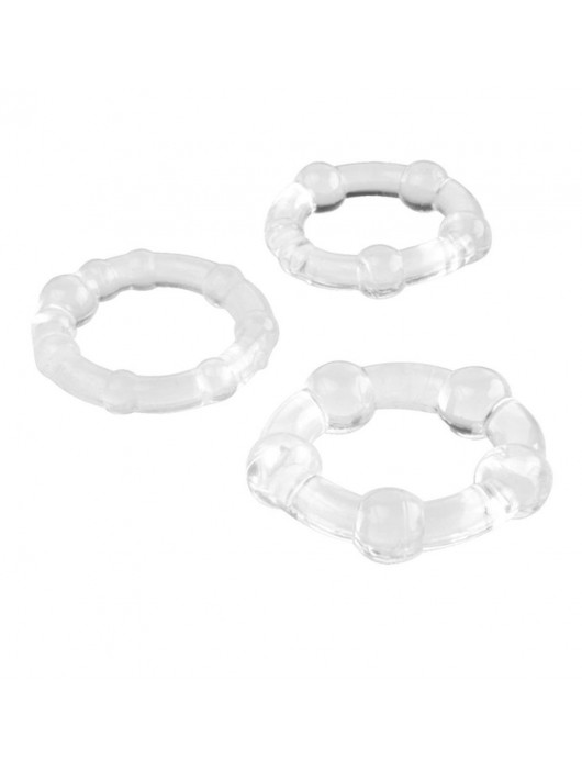 Набор из 3 эрекционных прозрачных колец - Boys of Toys - в Майкопе купить с доставкой