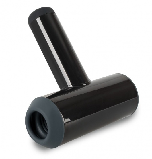Черный мастурбатор с удобной ручкой Masturbator with 2 Functions - Orion - в Майкопе купить с доставкой