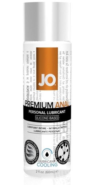 Анальный охлаждающий лубрикант на силиконовой основе JO PREMIUM ANAL COOLING - 60 мл. - System JO - купить с доставкой в Майкопе