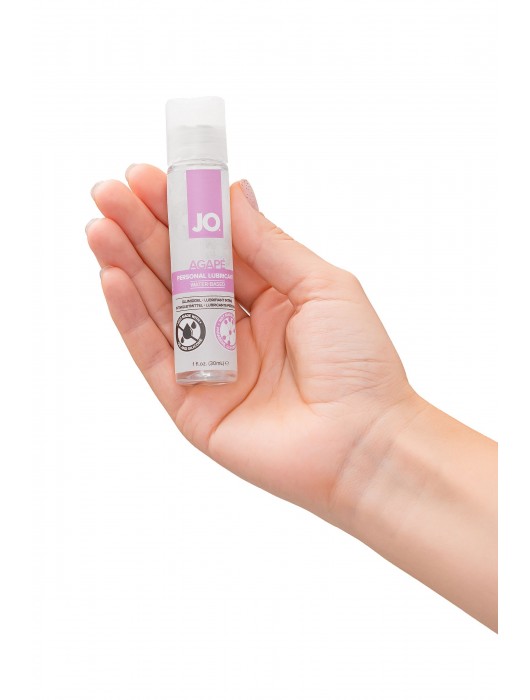 Лубрикант на водной основе для женщин JO AGAPE ORIGINAL - 30 мл. - System JO - купить с доставкой в Майкопе