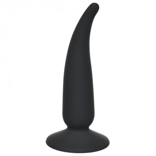 Чёрная анальная пробка P-spot Teazer Black - 12,2 см. - Lola Games - в Майкопе купить с доставкой
