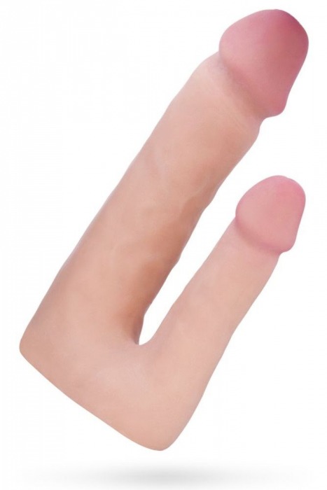 Поясной страпон с насадкой для двойного проникновения - 16 см. - ToyFa - купить с доставкой в Майкопе