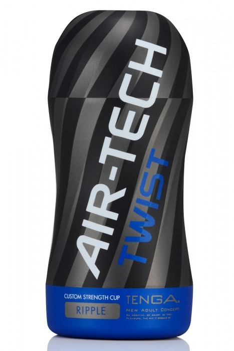 Мастурбатор с регулируемой плотностью обхвата Custom Strength CUP Twist Ripple - Tenga - в Майкопе купить с доставкой