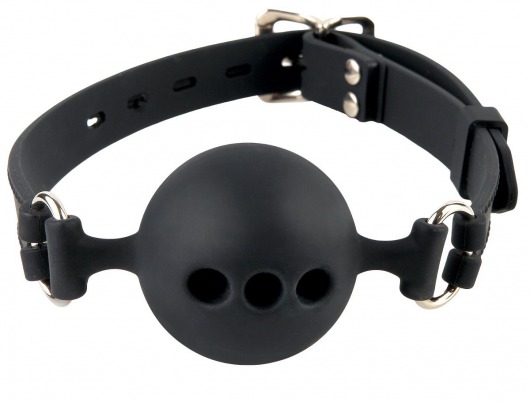 Силиконовый кляп-шар с отверстиями для дыхания Silicone Breathable Ball Gag Small - Pipedream - купить с доставкой в Майкопе