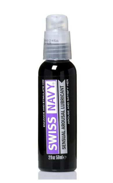 Возбуждающий гель-лубрикант на водной основе Sensual Arousal Lubricant - 59 мл. - Swiss navy - купить с доставкой в Майкопе