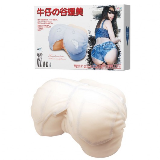 Мастурбатор-попка с двойной вибрацией и двумя входами - Baile - в Майкопе купить с доставкой