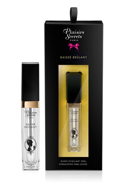 Стимулирующий блеск для губ Baiser Brulant Gloss Plaisirs Secrets - 7 мл. - Plaisir Secret - купить с доставкой в Майкопе