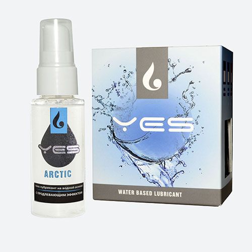Интимный гель-лубрикант Yes Arctic с продлевающим эффектом - 30 мл. - Sitabella - купить с доставкой в Майкопе