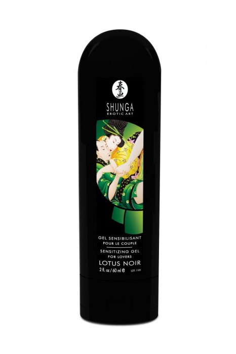 Интимный гель для пар, усиливающий наслаждение, Lotus Noir - 60 мл. - Shunga - купить с доставкой в Майкопе