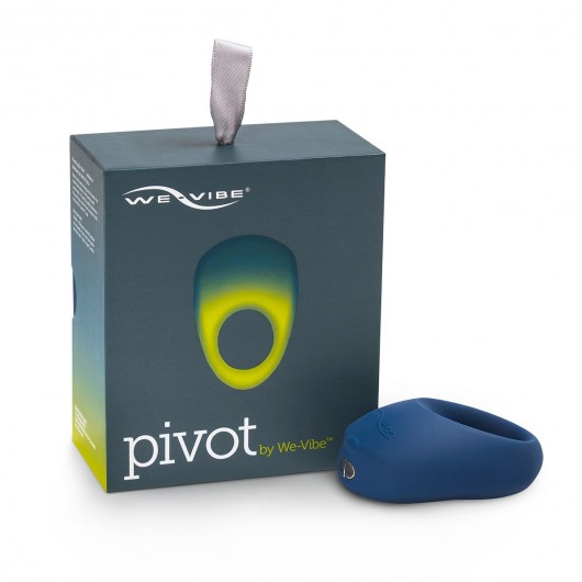 Синее эрекционное виброкольцо We-vibe Pivot - We-vibe - в Майкопе купить с доставкой