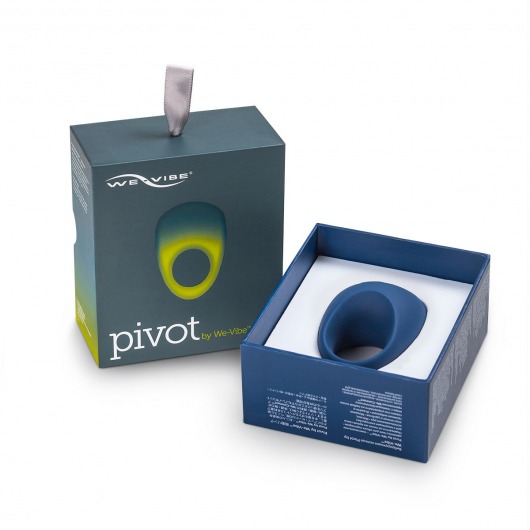 Синее эрекционное виброкольцо We-vibe Pivot - We-vibe - в Майкопе купить с доставкой