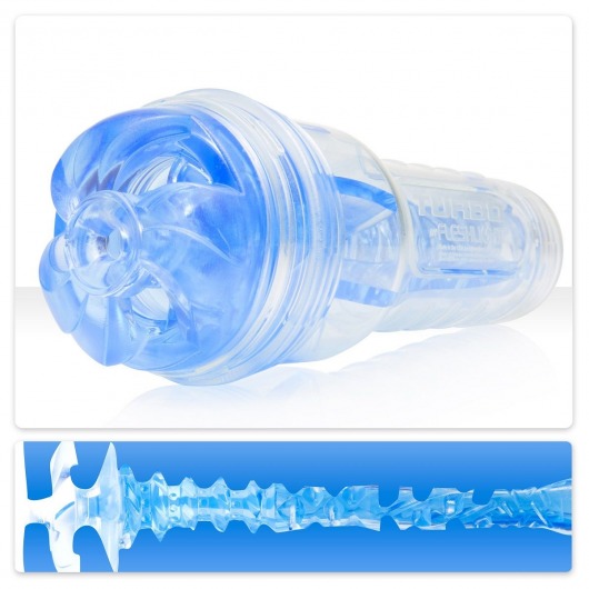 Мастурбатор Fleshlight Turbo - Trust Blue Ice - Fleshlight - в Майкопе купить с доставкой