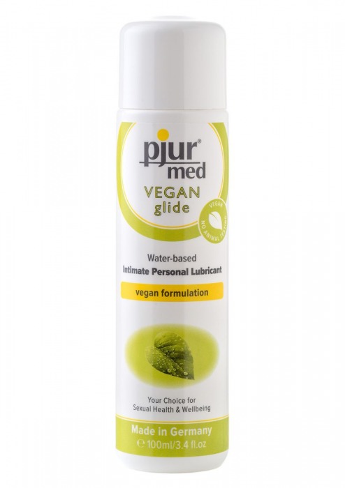 Натуральный лубрикант pjur MED Vegan Gilde - 100 мл. - Pjur - купить с доставкой в Майкопе
