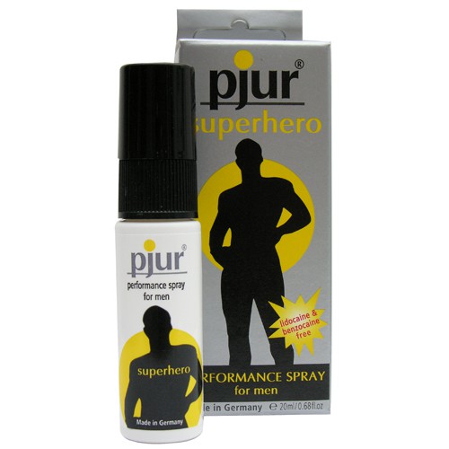 Пролонгирующий мужской спрей pjur SUPERHERO spray - 20 мл. - Pjur - купить с доставкой в Майкопе