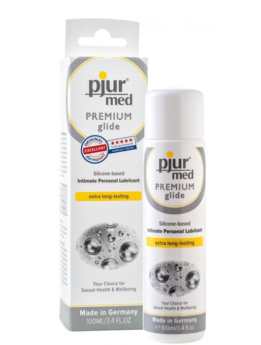 Гипоаллергенный силиконовый лубрикант pjur MED Premium glide - 100 мл. - Pjur - купить с доставкой в Майкопе