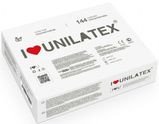 Ультратонкие презервативы Unilatex Ultra Thin - 144 шт. - Unilatex - купить с доставкой в Майкопе