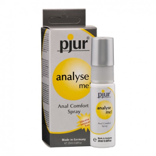 Обезболивающий анальный спрей pjur ANALYSE ME - 20 мл. - Pjur - купить с доставкой в Майкопе