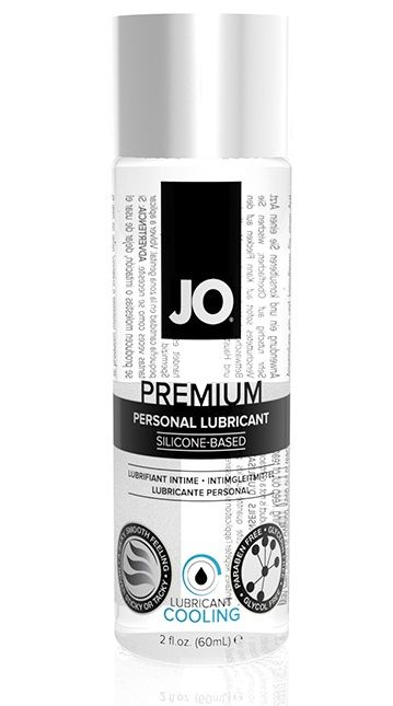 Охлаждающий лубрикант на силиконовой основе JO Personal Premium Lubricant Cooling - 60 мл. - System JO - купить с доставкой в Майкопе