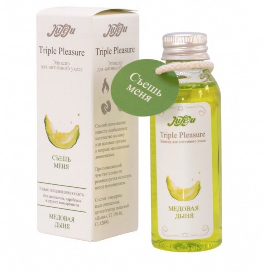 Эликсир Triple Pleasure  Медовая дыня  - 65 гр. - JULEJU - купить с доставкой в Майкопе