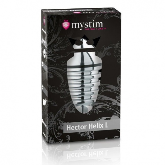Анальный плаг для электростимуляции Hector Helix Buttplug L - 11,5 см. - MyStim - купить с доставкой в Майкопе