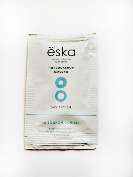 Натуральный лубрикант на водной основе Ёska - 7 мл. - Eska - купить с доставкой в Майкопе