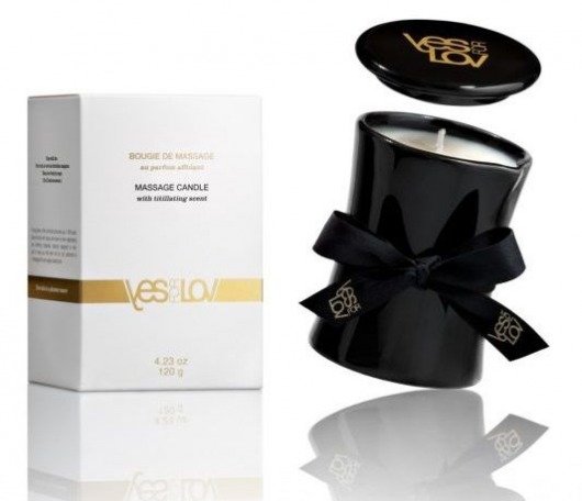 Массажная свеча Titillating Massage Candle - 120 мл. - YESforLOV - купить с доставкой в Майкопе