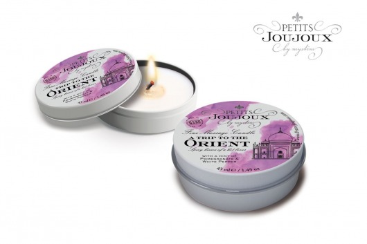 Массажная свеча Petits Joujoux Orient с ароматом граната и белого перца - 33 гр. - MyStim - купить с доставкой в Майкопе