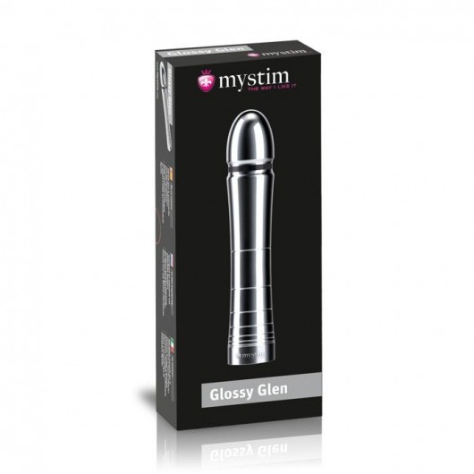 Фаллоимитатор для электростимуляции Glossy Glen Dildo - 14 см. - MyStim - купить с доставкой в Майкопе