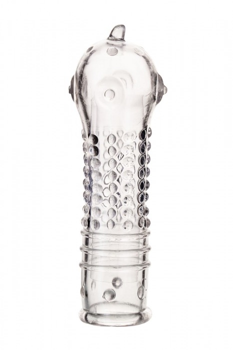 Прозрачная закрытая насадка на пенис TOYFA A-Toys - 14,7 см. - A-toys - в Майкопе купить с доставкой