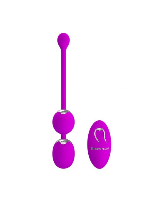 Вагинальные виброшарики Willie с пультом ДУ - Baile