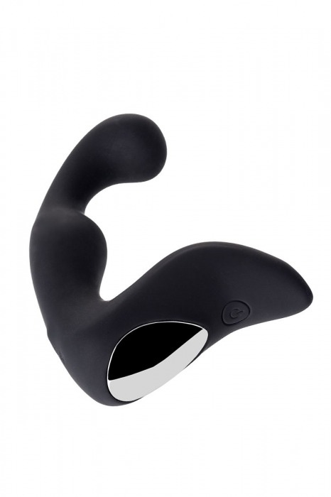 Чёрный изогнутый вибростимулятор простаты Erotist - Erotist Adult Toys - в Майкопе купить с доставкой