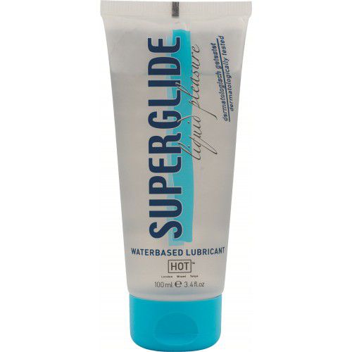 Интимная смазка на водной основе Superglide - 100 мл. - HOT - купить с доставкой в Майкопе