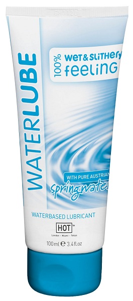 Лубрикант на основе чистой родниковой воды WaterLube - 100 мл. - HOT - купить с доставкой в Майкопе