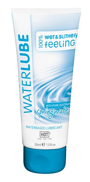 Гель-смазка на основе чистой родниковой воды WaterLube - 30 мл. - HOT - купить с доставкой в Майкопе