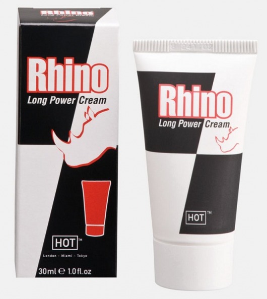 Крем-пролонгатор для мужчин Rhino - 30 мл. - HOT - купить с доставкой в Майкопе