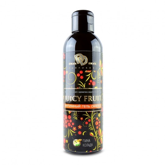 Интимный гель на водной основе JUICY FRUIT с ароматом пина колада - 200 мл. - БиоМед - купить с доставкой в Майкопе