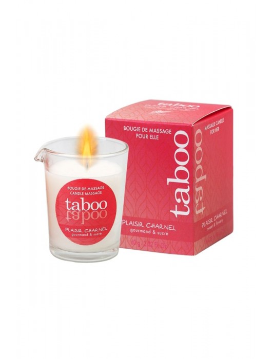 Массажное аромамасло с афродизиаками для женщин RUF Taboo Plaisir charnel - 60 гр. - RUF - купить с доставкой в Майкопе