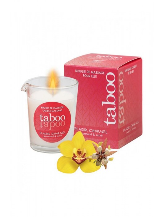 Массажное аромамасло с афродизиаками для женщин RUF Taboo Plaisir charnel - 60 гр. - RUF - купить с доставкой в Майкопе