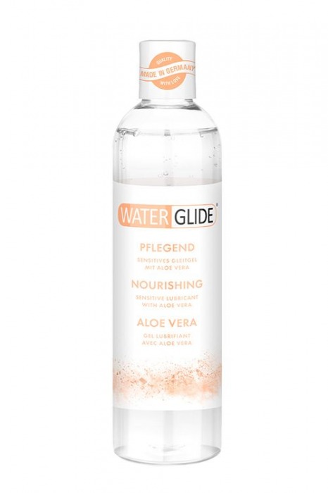 Лубрикант на водной основе с алоэ вера NOURISHING - 300 мл. - Waterglide - купить с доставкой в Майкопе