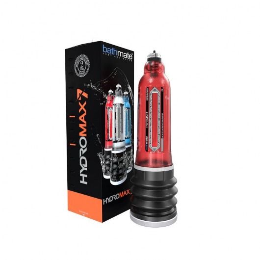 Красная гидропомпа HydroMAX7 - Bathmate - в Майкопе купить с доставкой