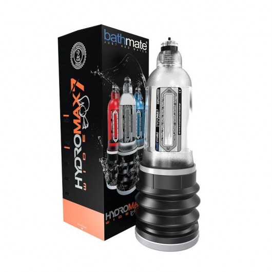 Прозрачная гидропомпа HydroMAX7 Wide Boy - Bathmate - в Майкопе купить с доставкой